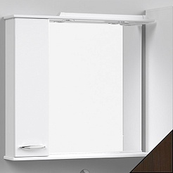 Водолей Зеркальный шкаф Колумбия 85 L венге – фотография-1